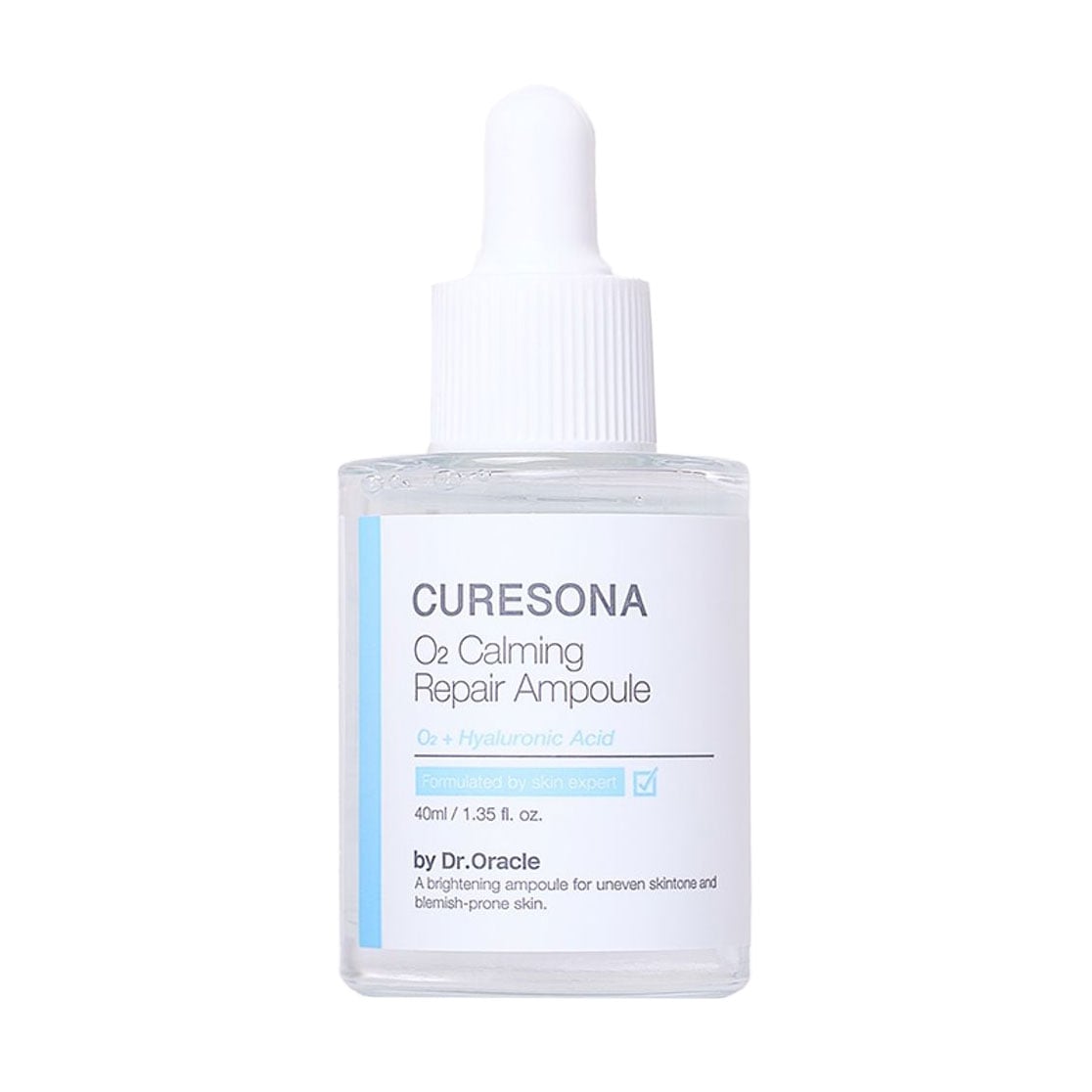Сироватка для обличчя CURESONA O2 Calming Repair Ampoule для заспокоєння та відновлення шкіри, 40 мл