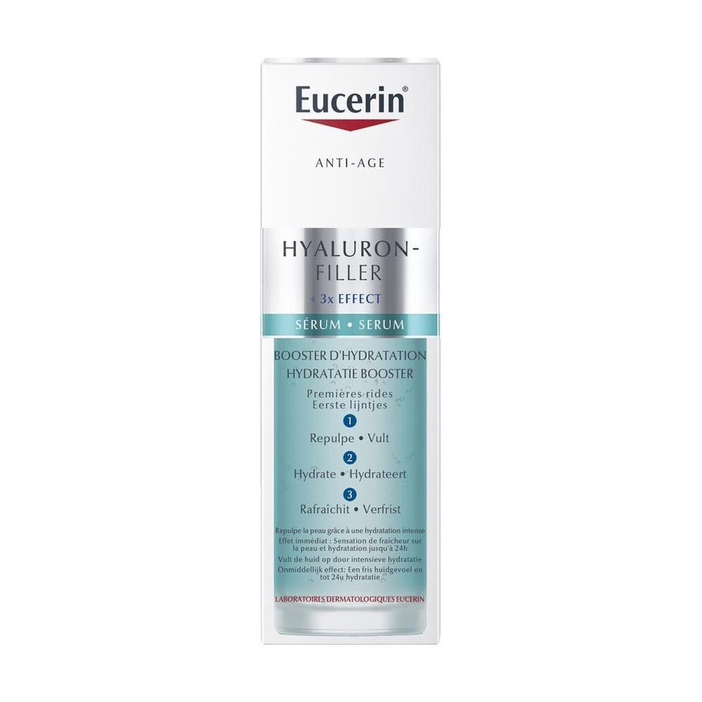 Сироватка для обличчя Eucerin Hyaluron-Filler+3x Effect Hydration Booster Serum, 30 мл