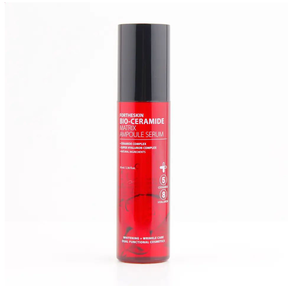 Сироватка для обличчя Fortheskin Bio-Ceramide Matrix Ampoule Serum з керамідами, 70 мл