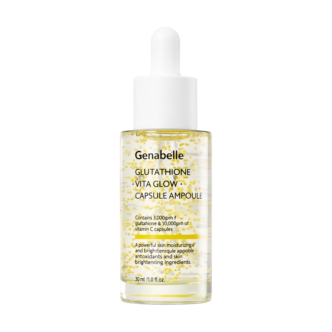 Сироватка для обличчя Genabelle Glutathione Vita Glow Capsule Ampoule для освітлення та сяйва шкіри, з глутатіоном, 30 мл