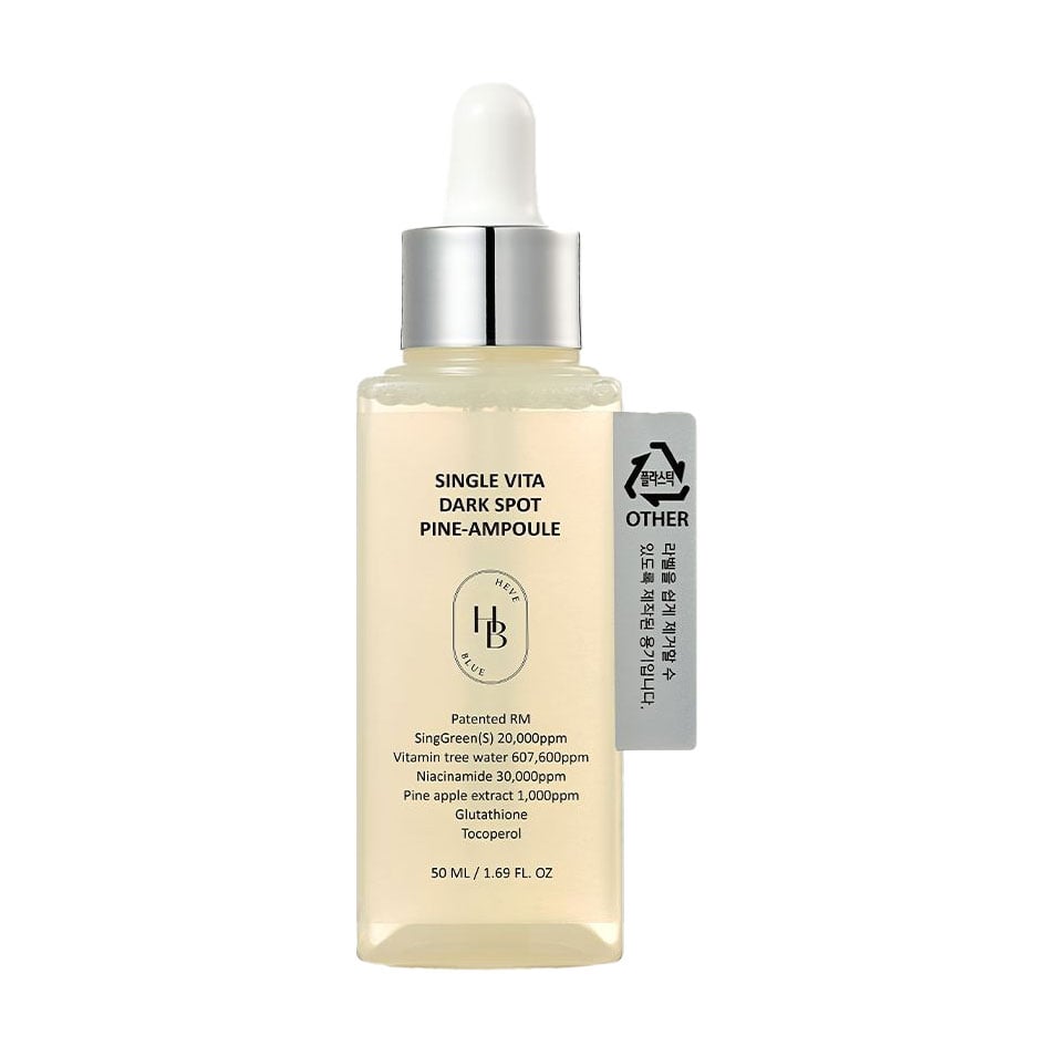 Сироватка для обличчя HEVEBLUE  Single Vita Dark Spot Pine-Ampoule проти пігментних плям, 50 мл