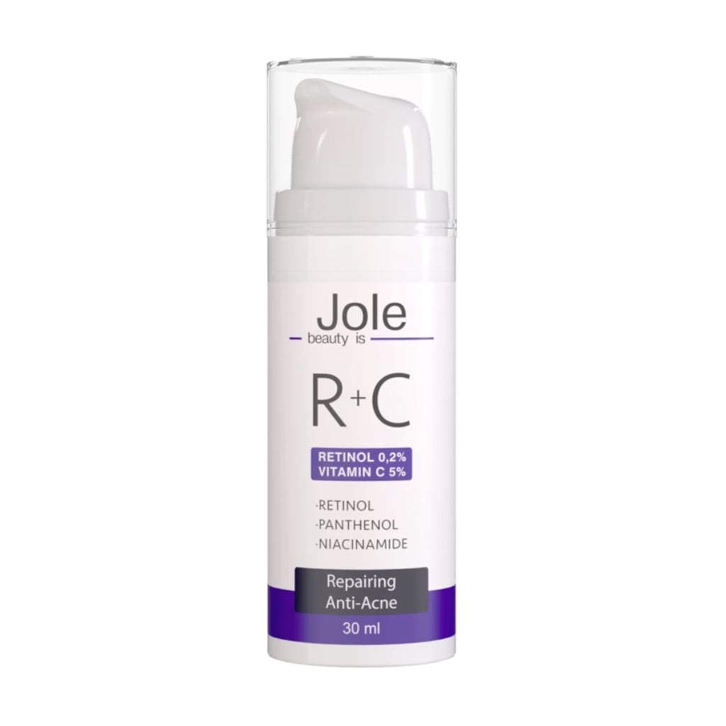 Сироватка для обличчя Jole Retinol 2+ Vitamin C5 Anti Acne Serum з ретинолом та вітаміном С, 30 мл