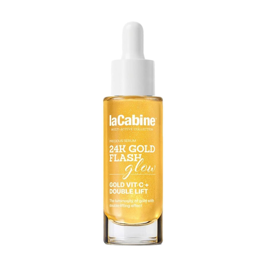 Сироватка для обличчя LaCabine 24K Gold Flash Glow Serum з миттєвим ліфтинг-ефектом, 30 мл