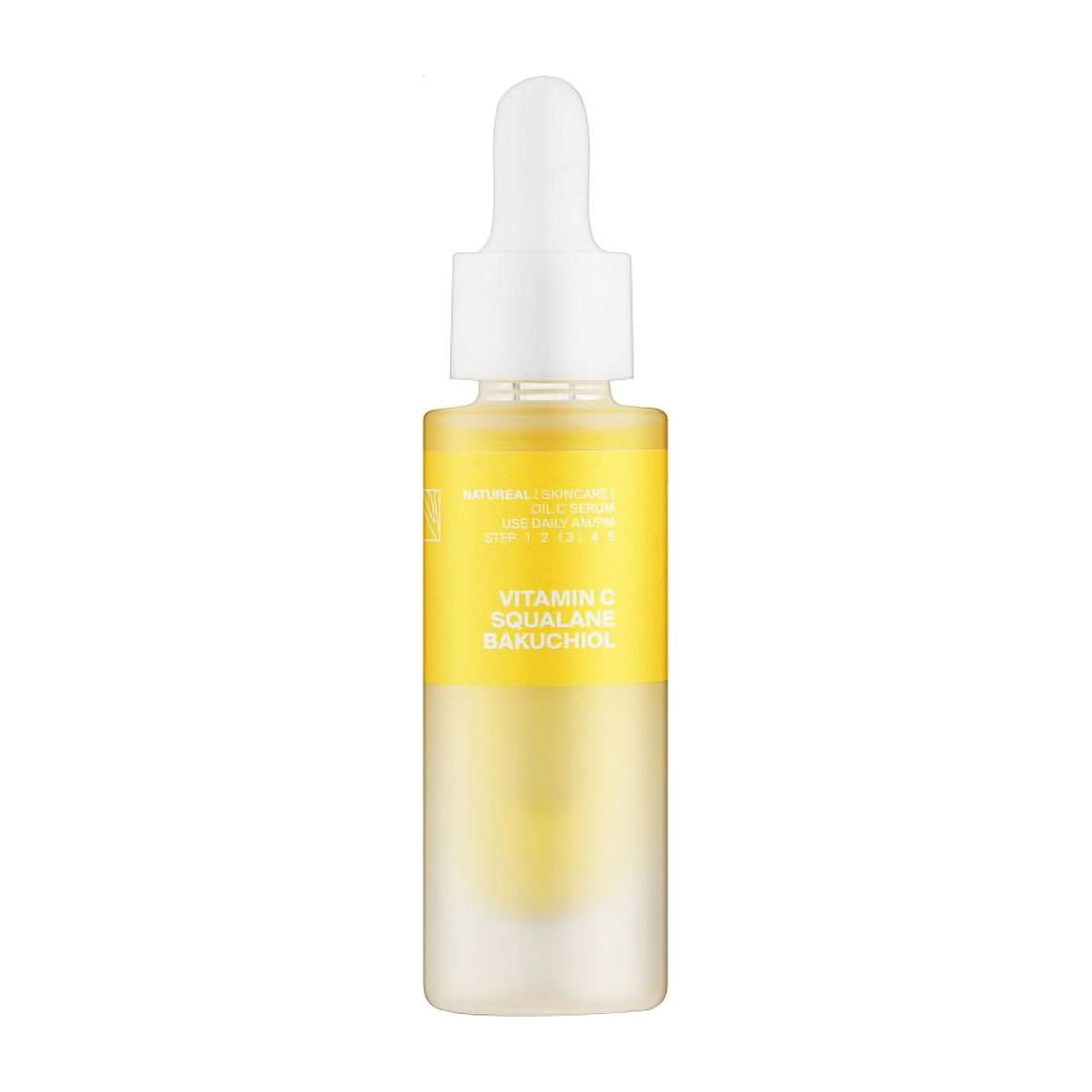 Сироватка для обличчя Natureal Oil Serum з вітаміном С та бакучіолом, 15 мл