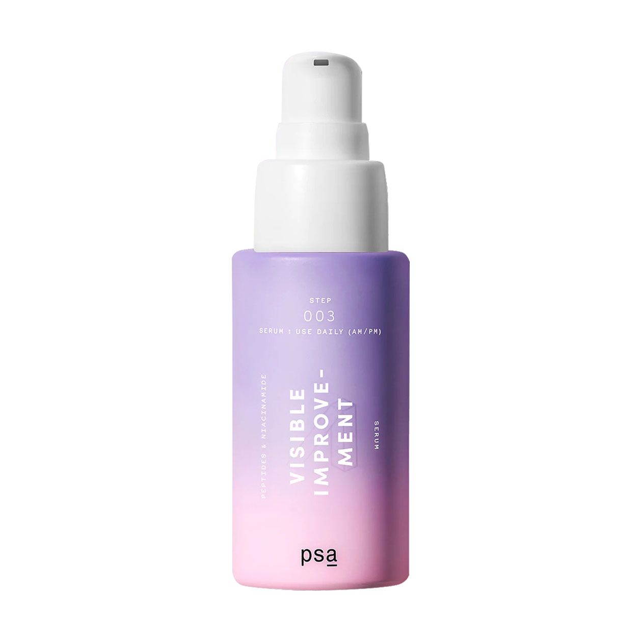 Сироватка для обличчя PSA Visible Improvement Peptides &amp; Niacinamide Serum з пептидами та ніацинамідом, 30 мл