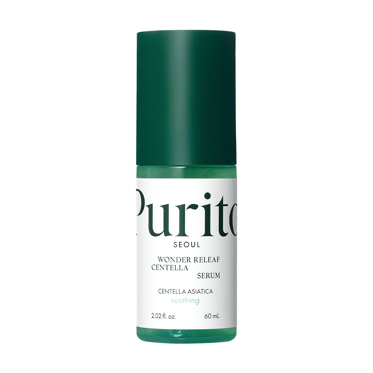 Сироватка для обличчя Purito Seoul Wonder Releaf Centella Serum з екстрактом центели азіатської, 60 мл