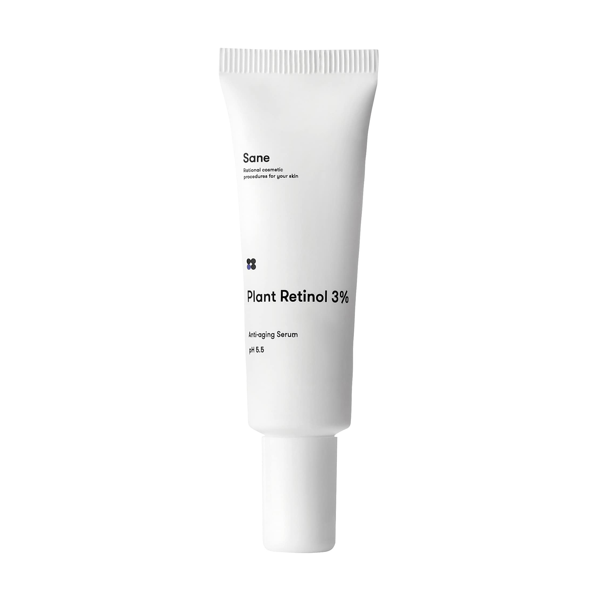 Сироватка для обличчя Sane Plant Retinol 3% Anti-aging Serum pH 5.5 з ретинолом, 30 мл