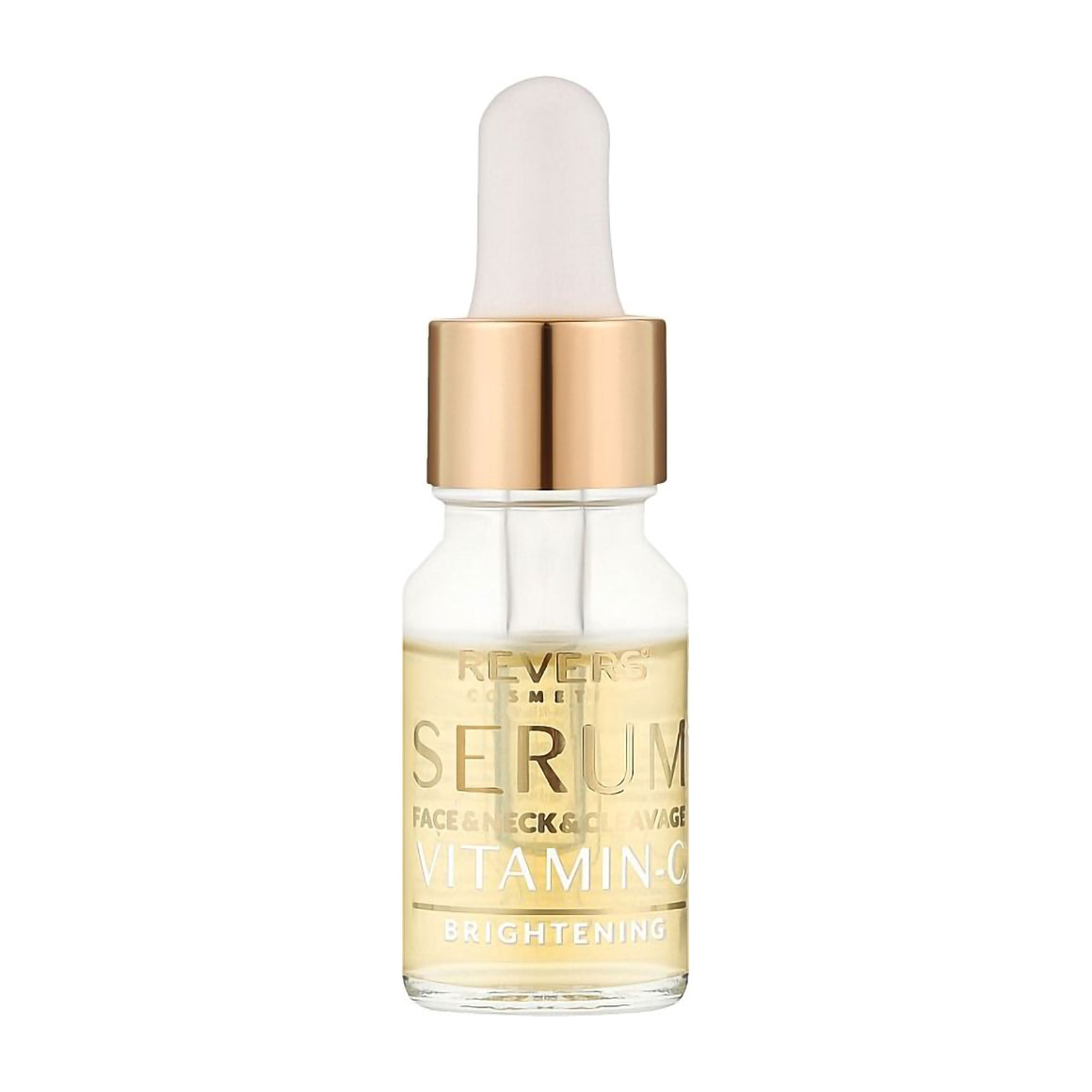 Сироватка для обличчя, шиї та декольте Revers Cosmetics Vitamin C Brightening Serum, 10 мл