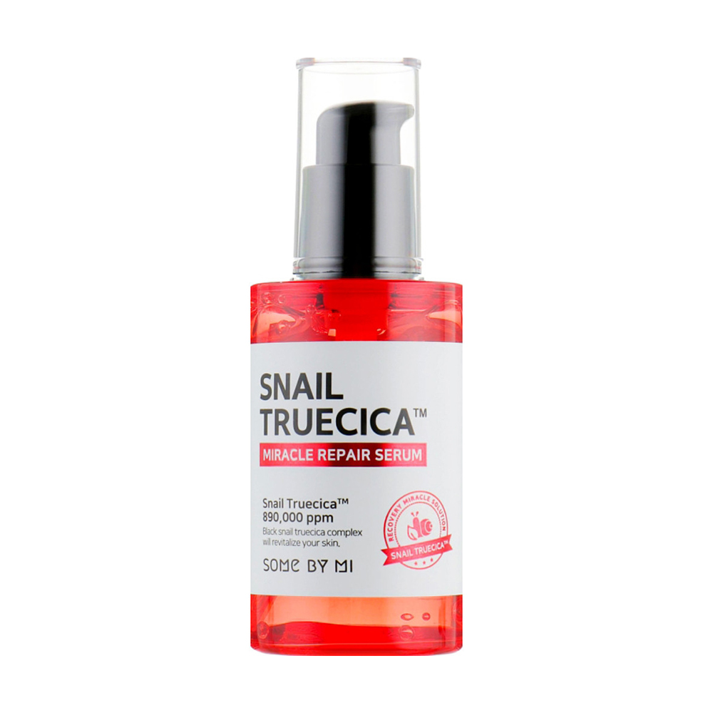 Сироватка для обличчя Some By Mi Snail Truecica Miracle Repair Serum з муцином чорного равлика, 50 мл