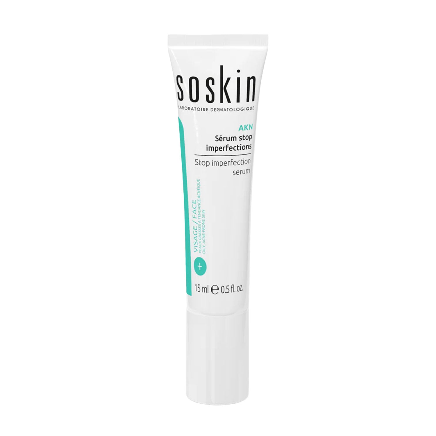 Сироватка для обличчя Soskin AKN Stop Imperfections Serum проти прищів та пігментних плям, 15 мл