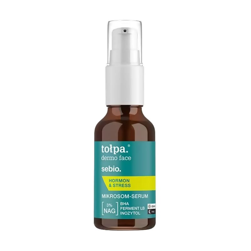 Сироватка для обличчя Tolpa Dermo Face Sebio Hormon &amp; Stress Mikrosom Serum з мікросомами, 30 мл