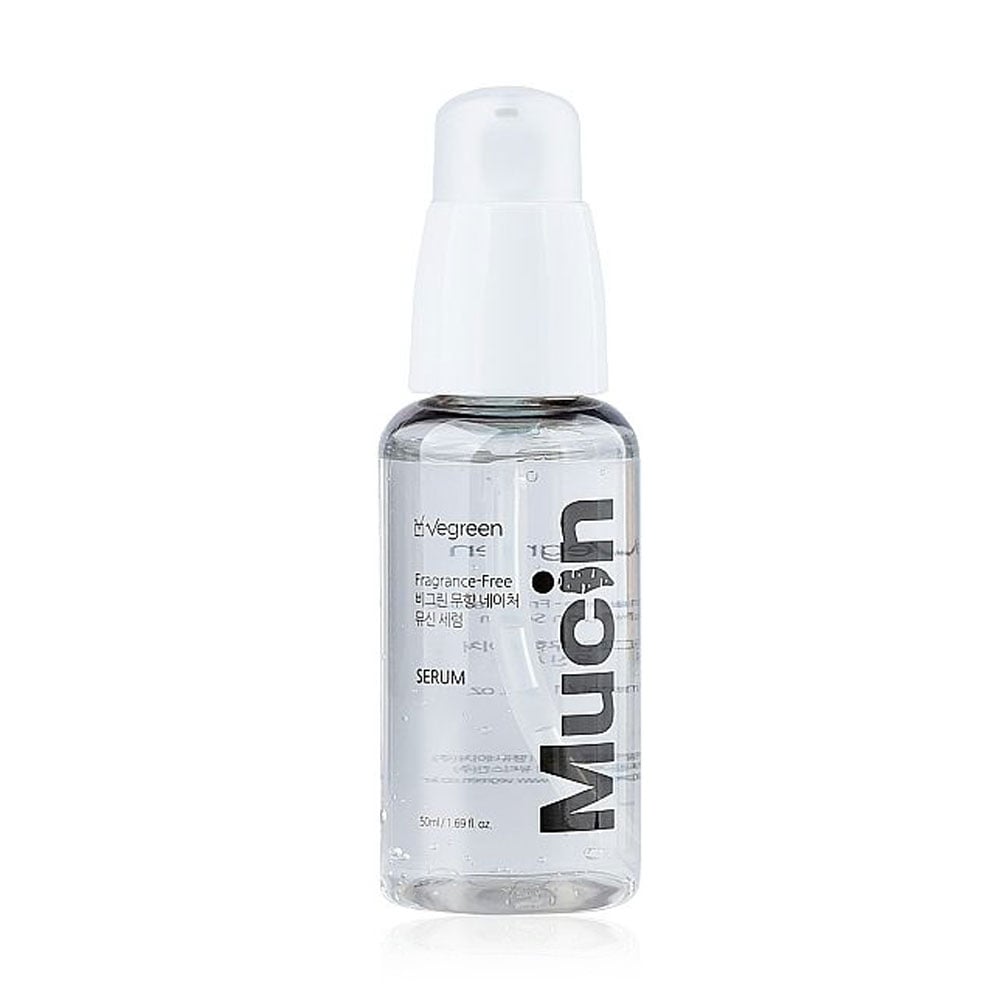 Сироватка для обличчя Vegreen Fragrance-Free Nature Mucin Serum з муцином, без ароматизаторів, 50 мл