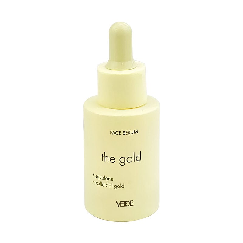 Сироватка для обличчя Verde The Gold Face Serum зі скваланом та колоїдним золотом, 30 мл