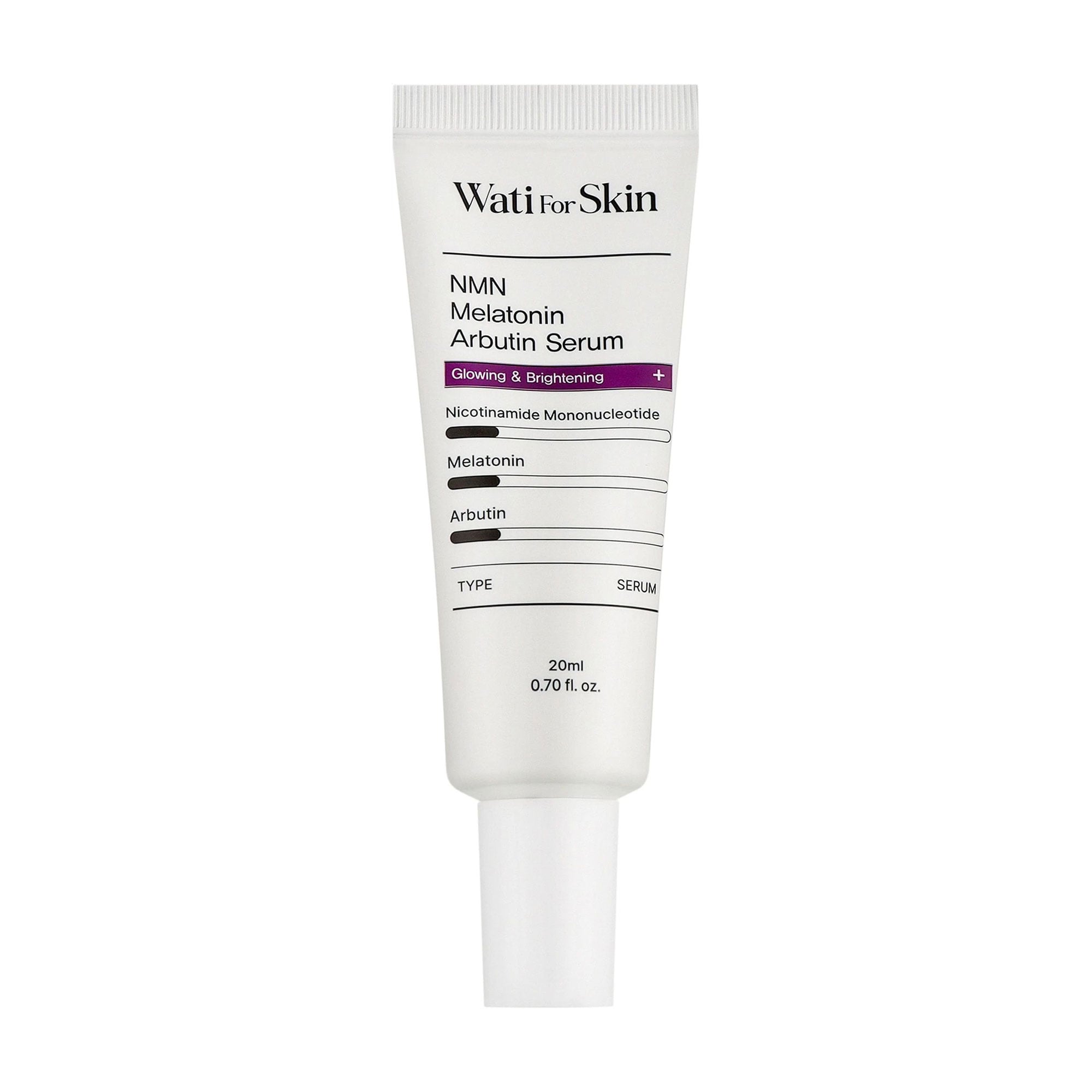 Сироватка для обличчя Wati For Skin NMN Melatonin Arbutin Serum, 20 мл