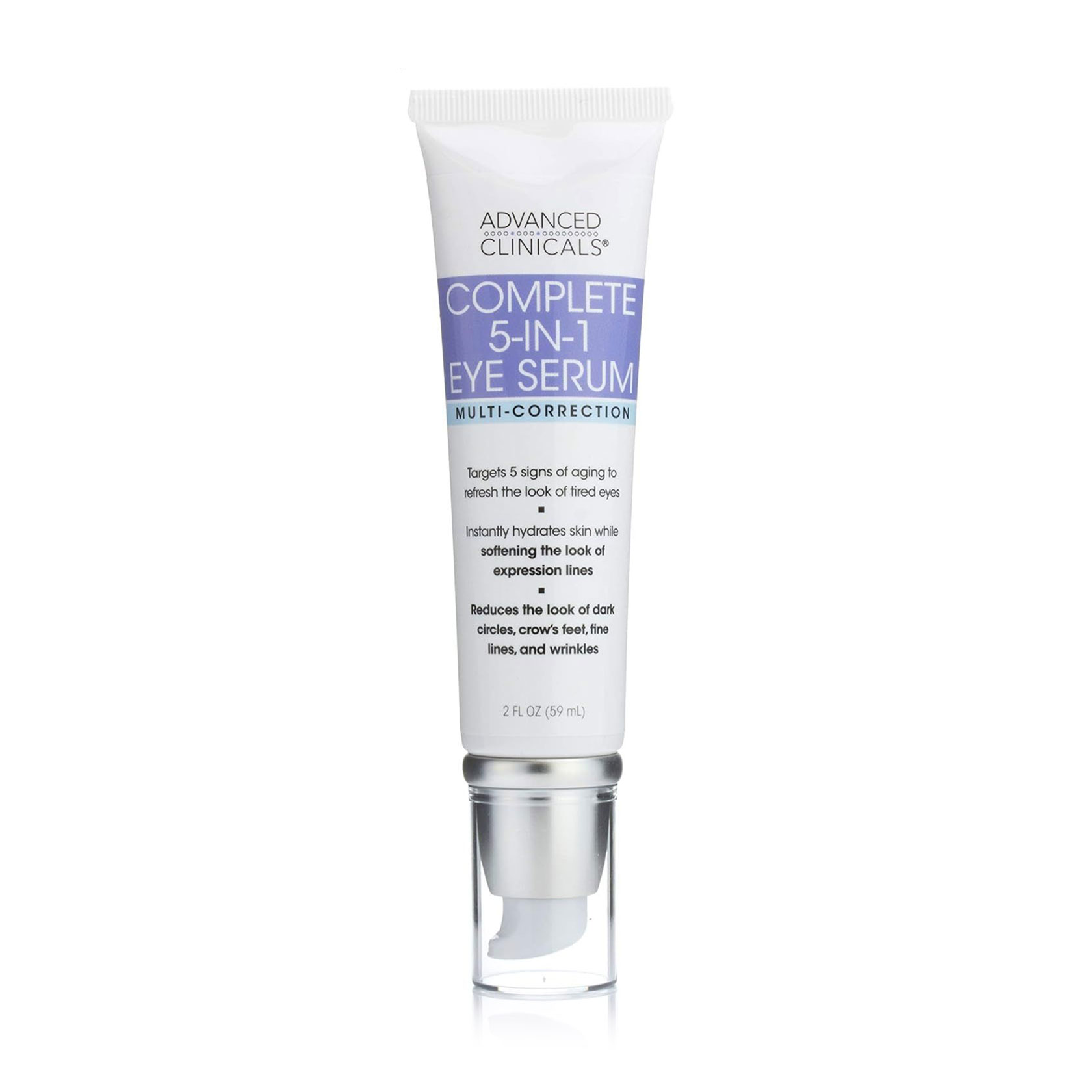 Сироватка для шкіри навколо очей Advanced Clinicals 5-In-1 Eye Serum, 59 мл