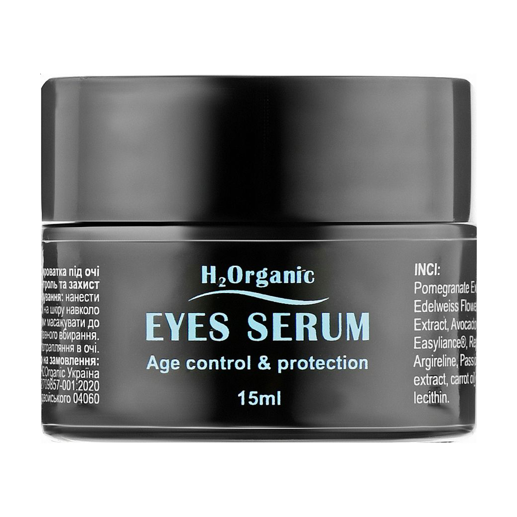 Сироватка для шкіри навколо очей H2Organic Age Control &amp; Protection Eye Serum з вітаміном С, 15 мл