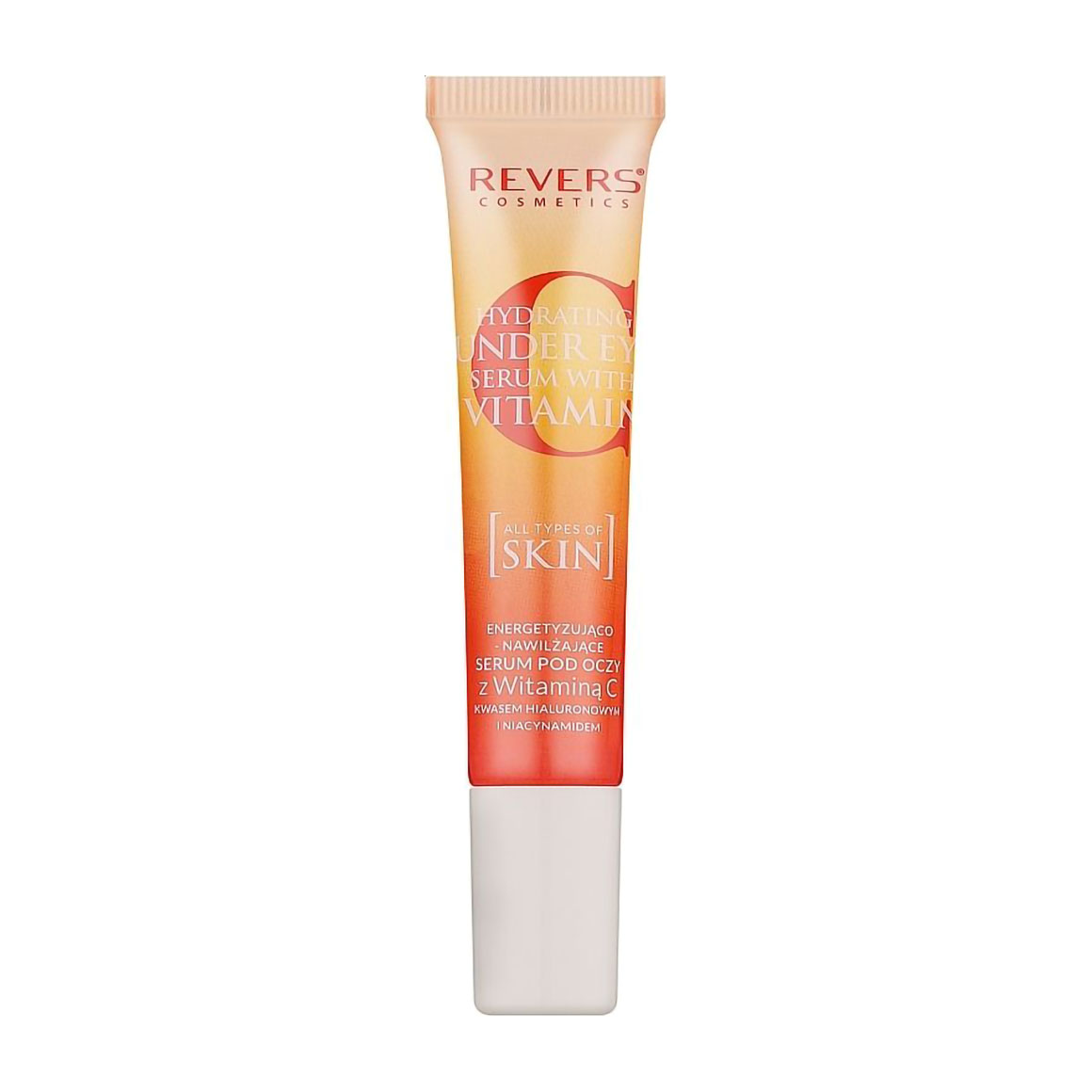 Сироватка для шкіри навколо очей Revers Cosmetics Hydrating Under Eye Serum with Vitamin C, 15 мл