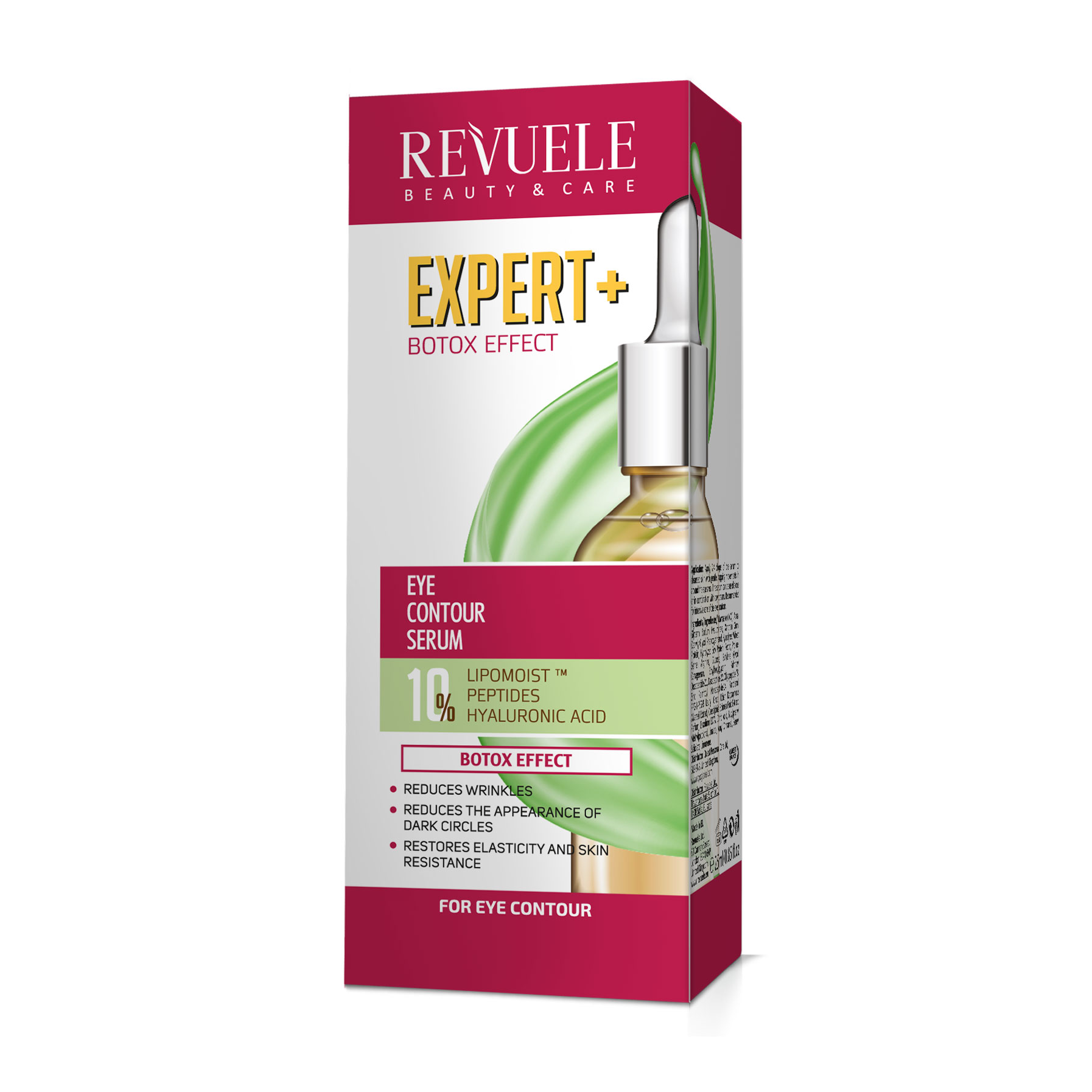 Сироватка для шкіри навколо очей Revuele Expert+ Ботокс ефект, 25 мл