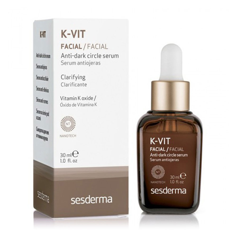 Сироватка для шкіри навколо очей Sesderma K-Vit Anti-Dark Circle Serum для видалення темних кіл під очима, 30 мл
