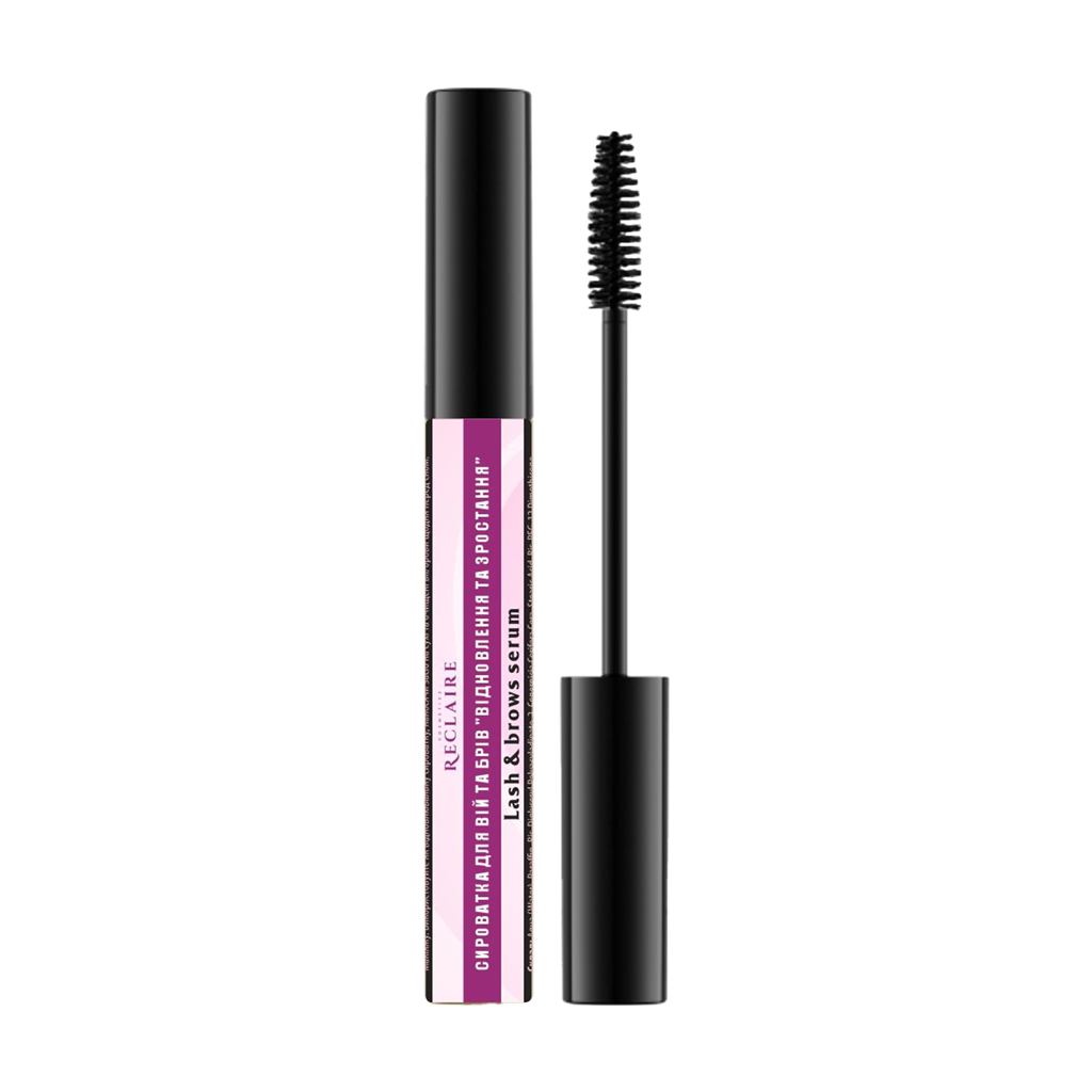 Сироватка для вій та брів Reclaire Lash &amp; Brows Serum Відновлення та зростання, 10 мл