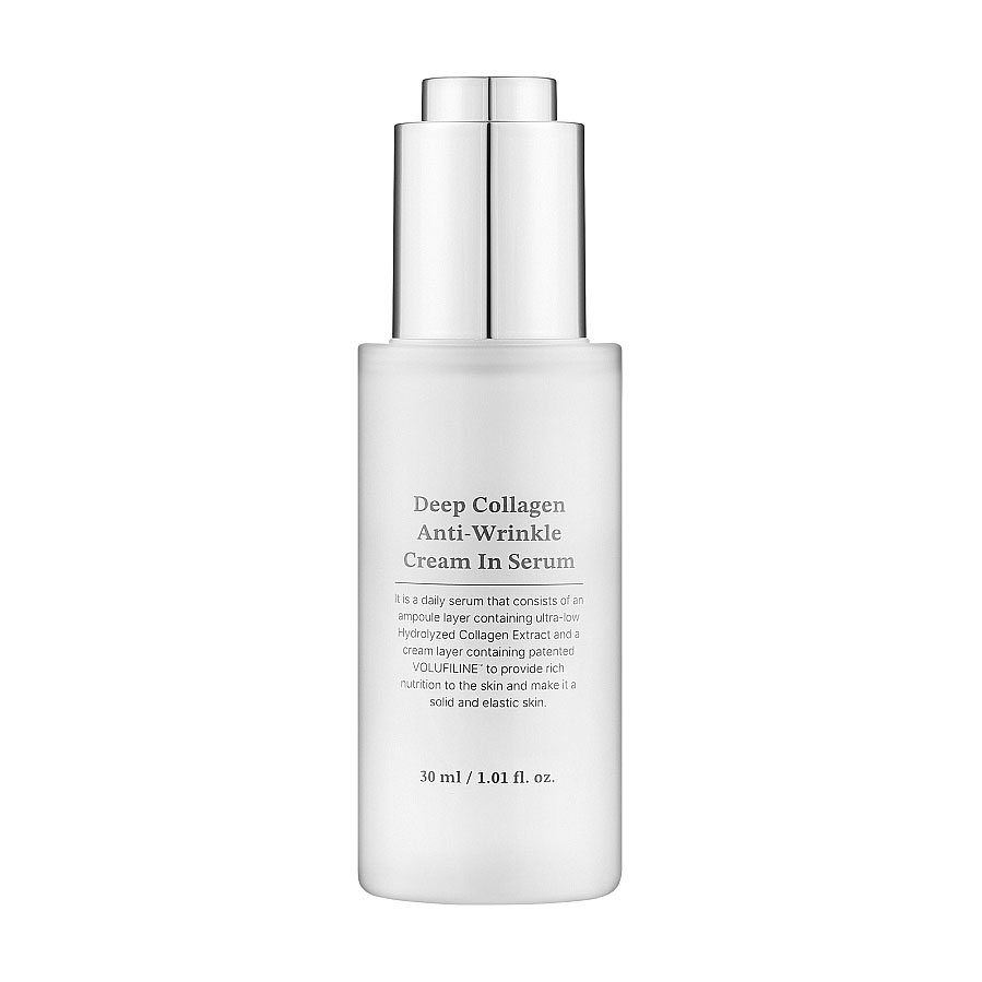 Сироватка-крем для обличчя Sungboon Editor Deep Collagen Anti-Wrinkle Cream In Serum з колагеном, 30 мл