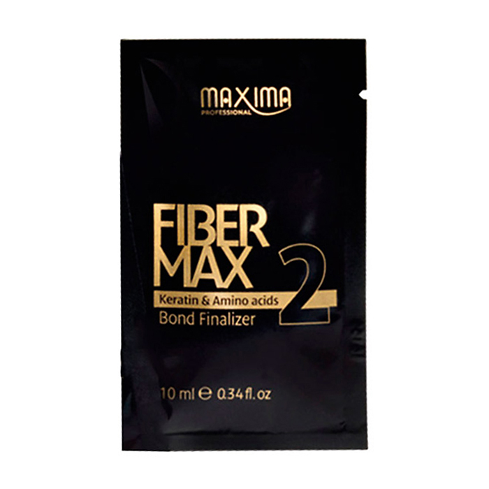 Сироватка Maxima Professional Fiber Max 2 Kreatine &amp; Amino Acids Bond Finalizer для кератинового відновлення волосся, 12 мл