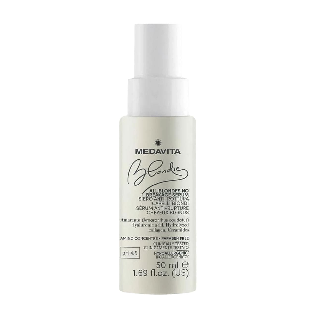 Сироватка проти ламкості Medavita Blondie All Blondes No Breakage Serum для світлого волосся, 50 мл