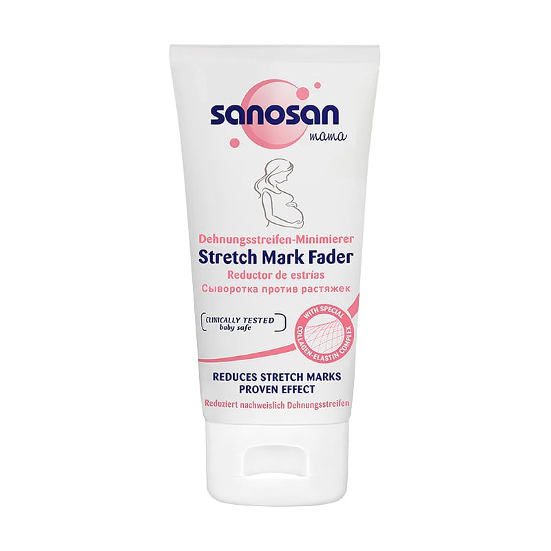 Сироватка Sanosan Mama Stretch Mark Fader від розтяжок та для підтягування шкіри, 75 мл