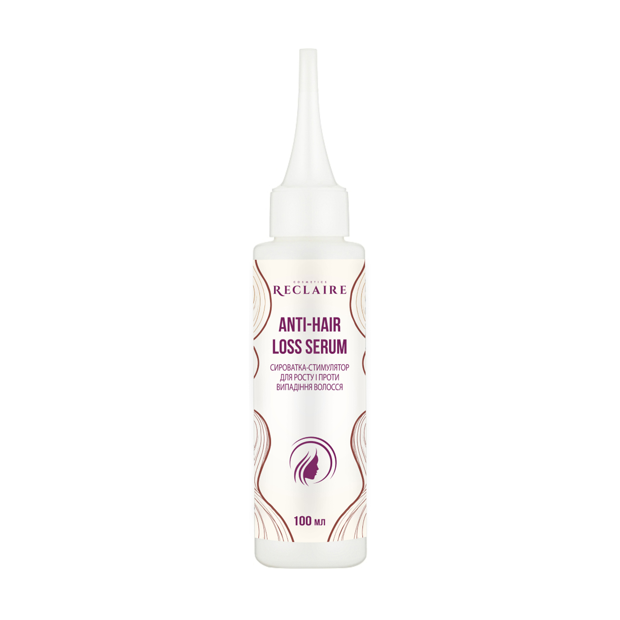Сироватка-стимулятор Reclaire Anti-Hair Loss Serum для росту та проти випадіння волосся, 100 мл