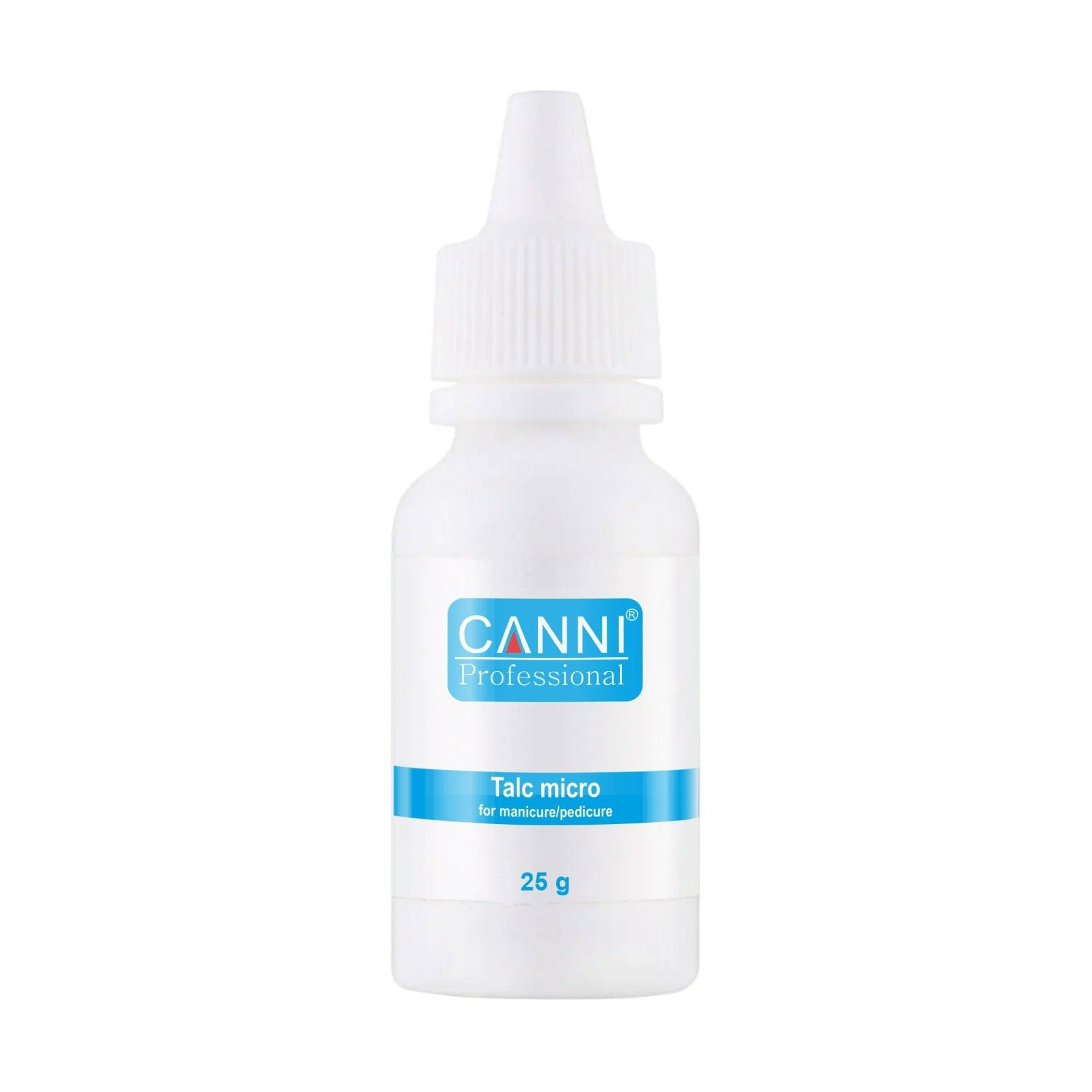 Тальк дрібнодисперсний для манікюру та педикюру Canni Talc Micro, 25 г