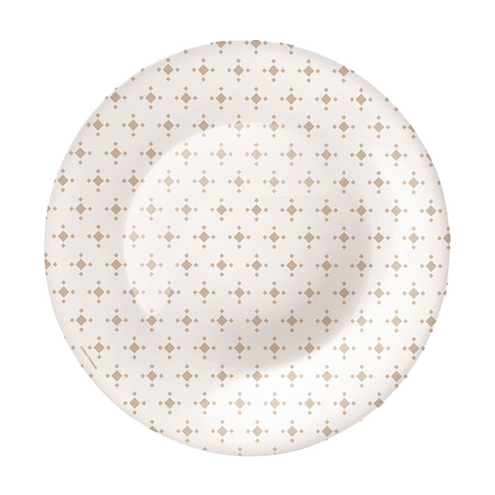 Тарілка десертна Bormioli Rocco Ceramic, 21 см, beige (430134FP2121932)