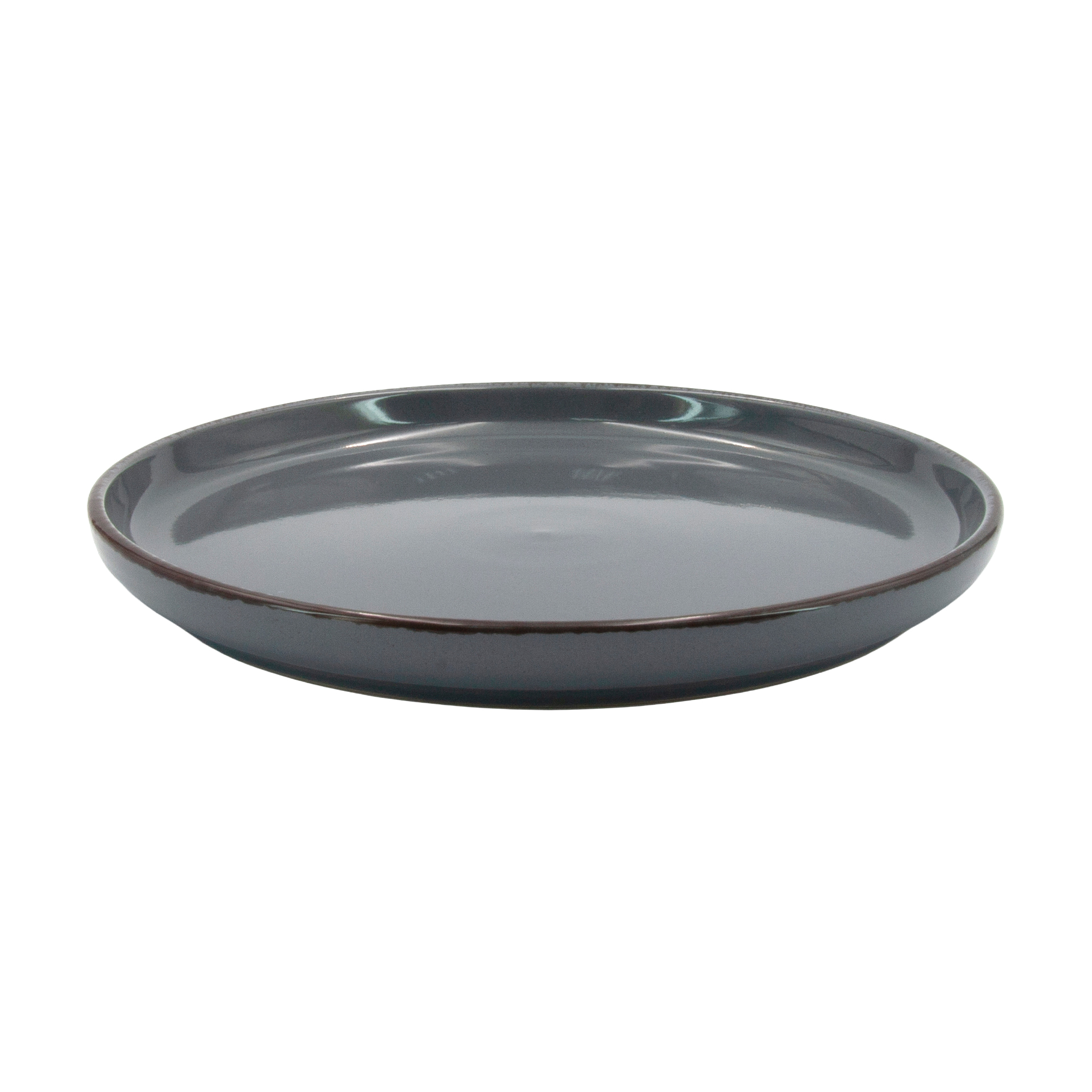 Тарілка десертна Milika Favaris Grey керамічна, 20.5 см (M0470-28F-005G-S)