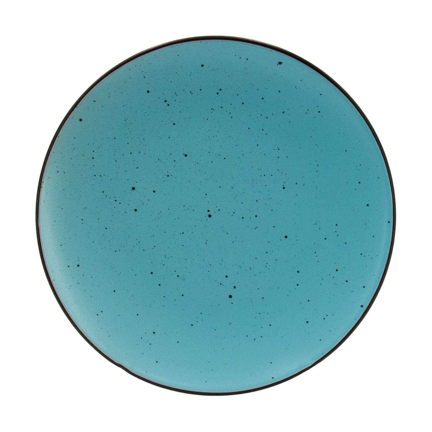 Тарілка десертна Milika Topaz Blue керамічна, 20 см (M0470-TRSC2309014-80P)