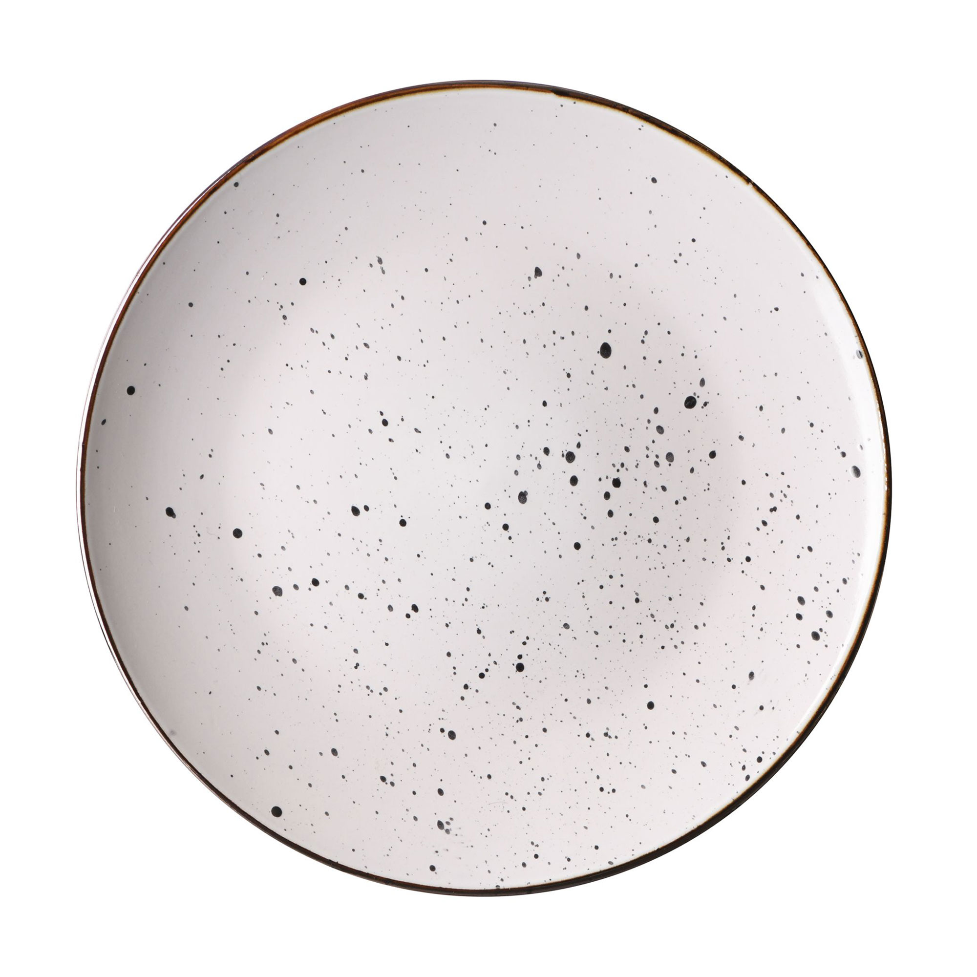 Тарілка обідня Ardesto Bagheria керамічна, Bright White, 26 см (AR2926WGC)