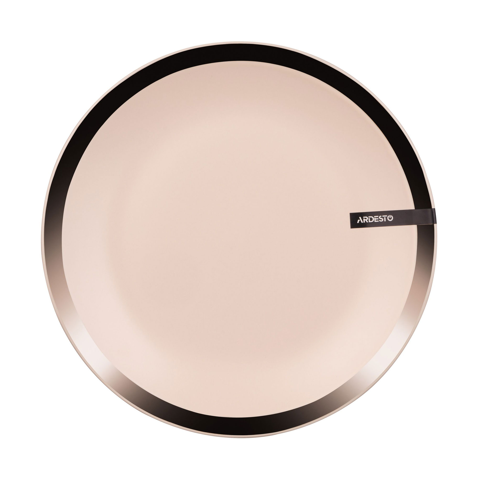 Тарілка обідня Ardesto Liguria керамічна, Cream, 26 см (AR2926LCC)