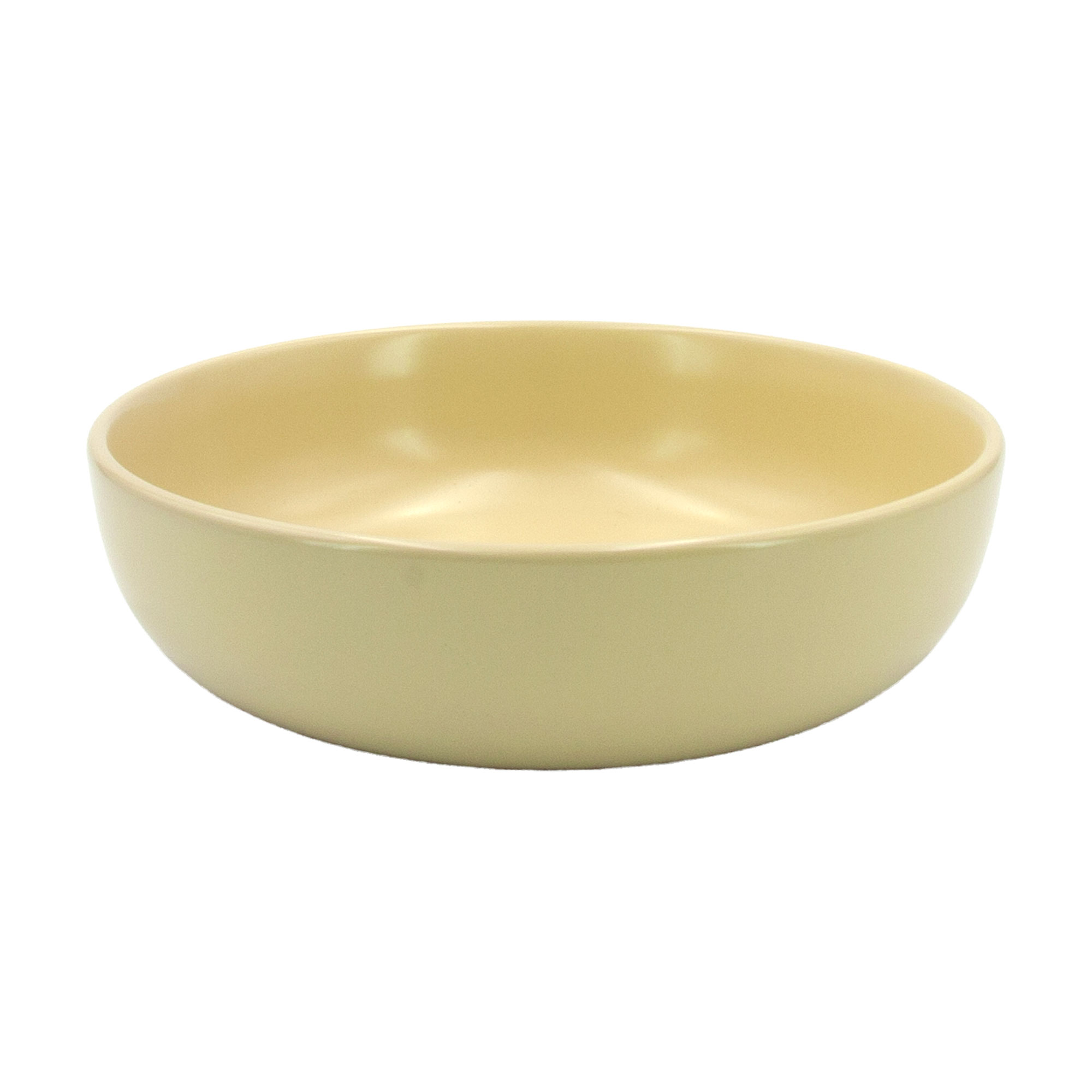 Тарілка супова Milika Sonata Yellow керамічна, 20 см (M0440-3144-SB-YL)