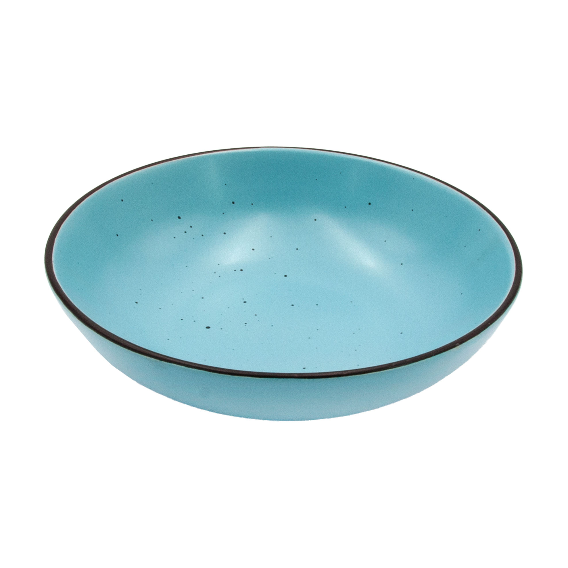 Тарілка супова Milika Topaz Blue керамічна, 20 см (M0440-TRSC2309014-80SP)
