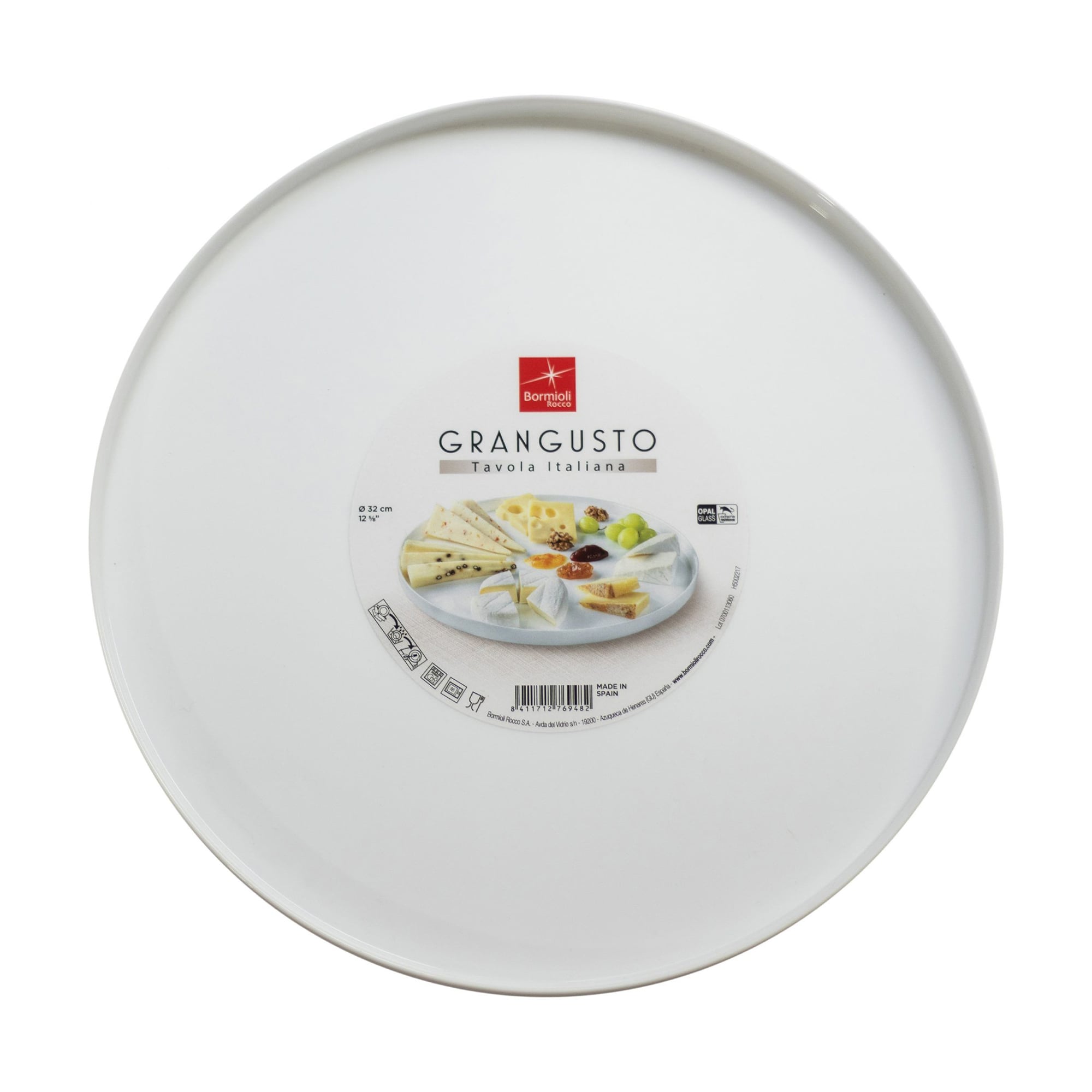 Тарілка з високим бортом Bormioli Rocco Grangusto, 32 см (410712MDF121990)