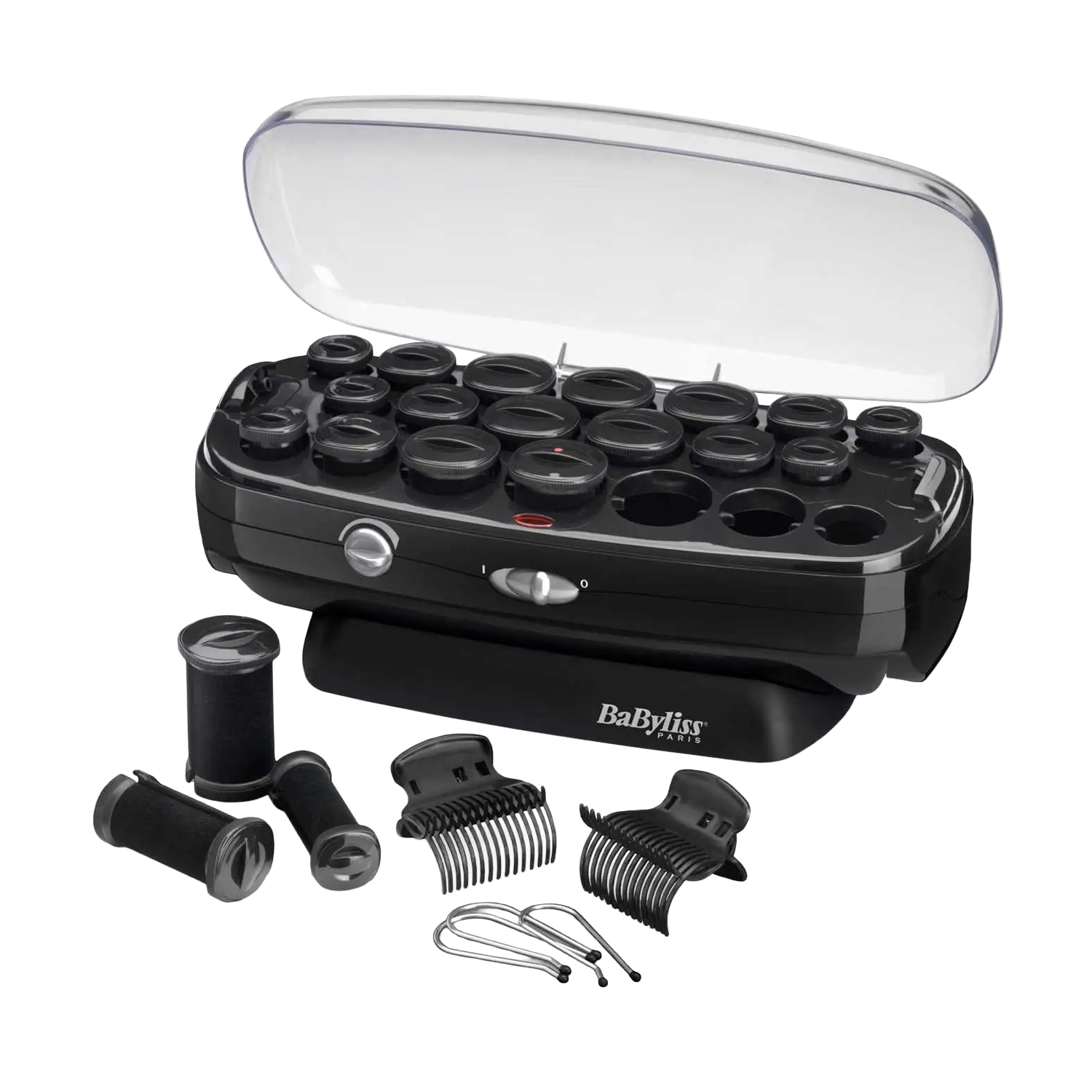 Термобігуді для волосся BaByliss чорні, 20 шт (RS035E)