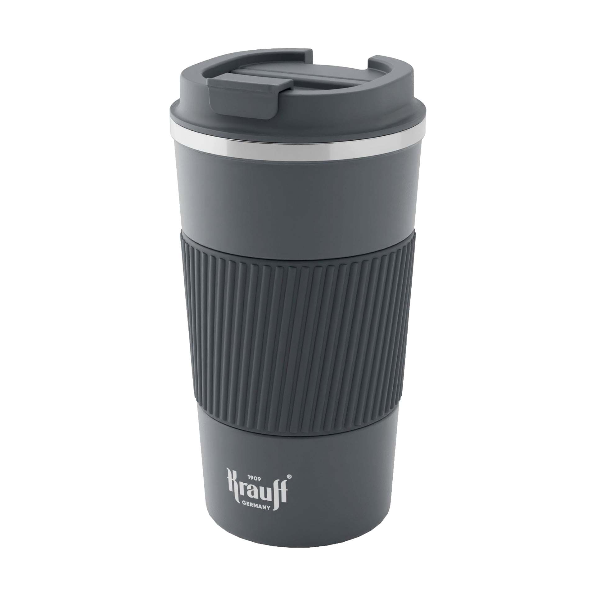 Термокружка Krauff Komfort сіра, 510 мл (26-309-011)