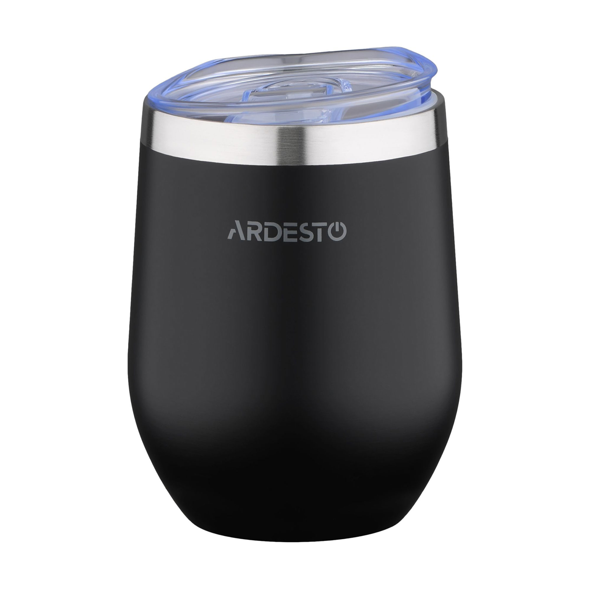 Термокухоль Ardesto Compact Mug з неіржавкої сталі, чорний, 350 мл (AR2635MMB)