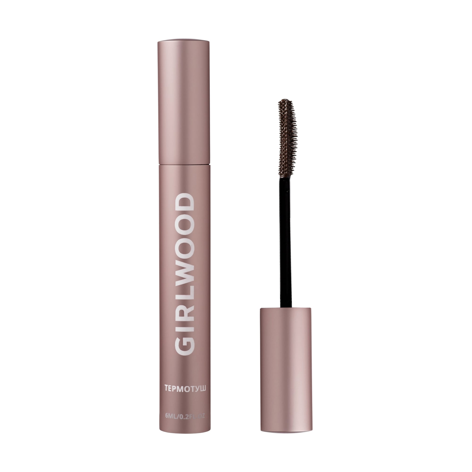 Термотуш для вій Girlwood Коричнева, 6 мл