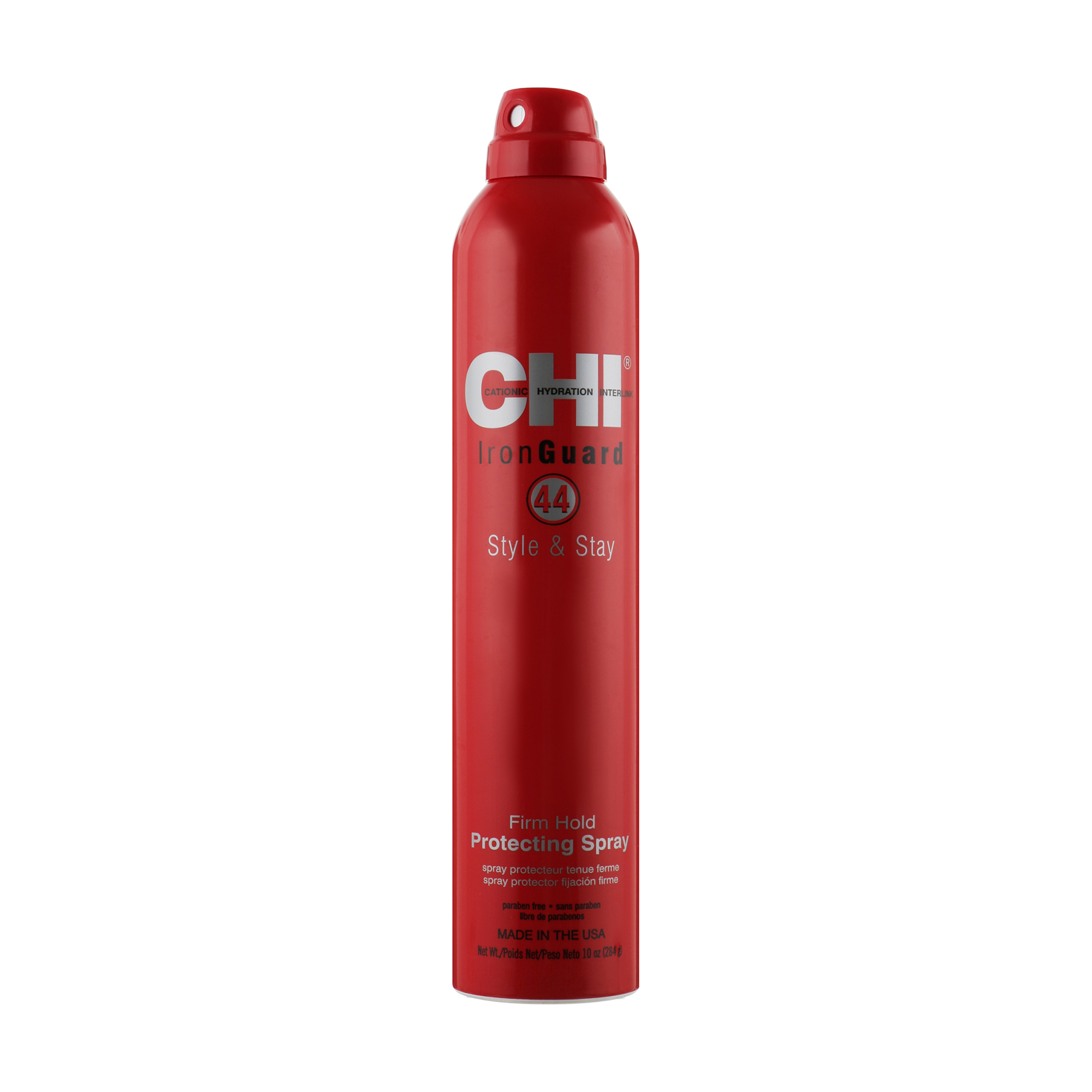 Термозахисний лак для волосся CHI 44 Iron Guard Style &amp; Stay Firm Hold Protecting Spray сильної фіксації, 284 г