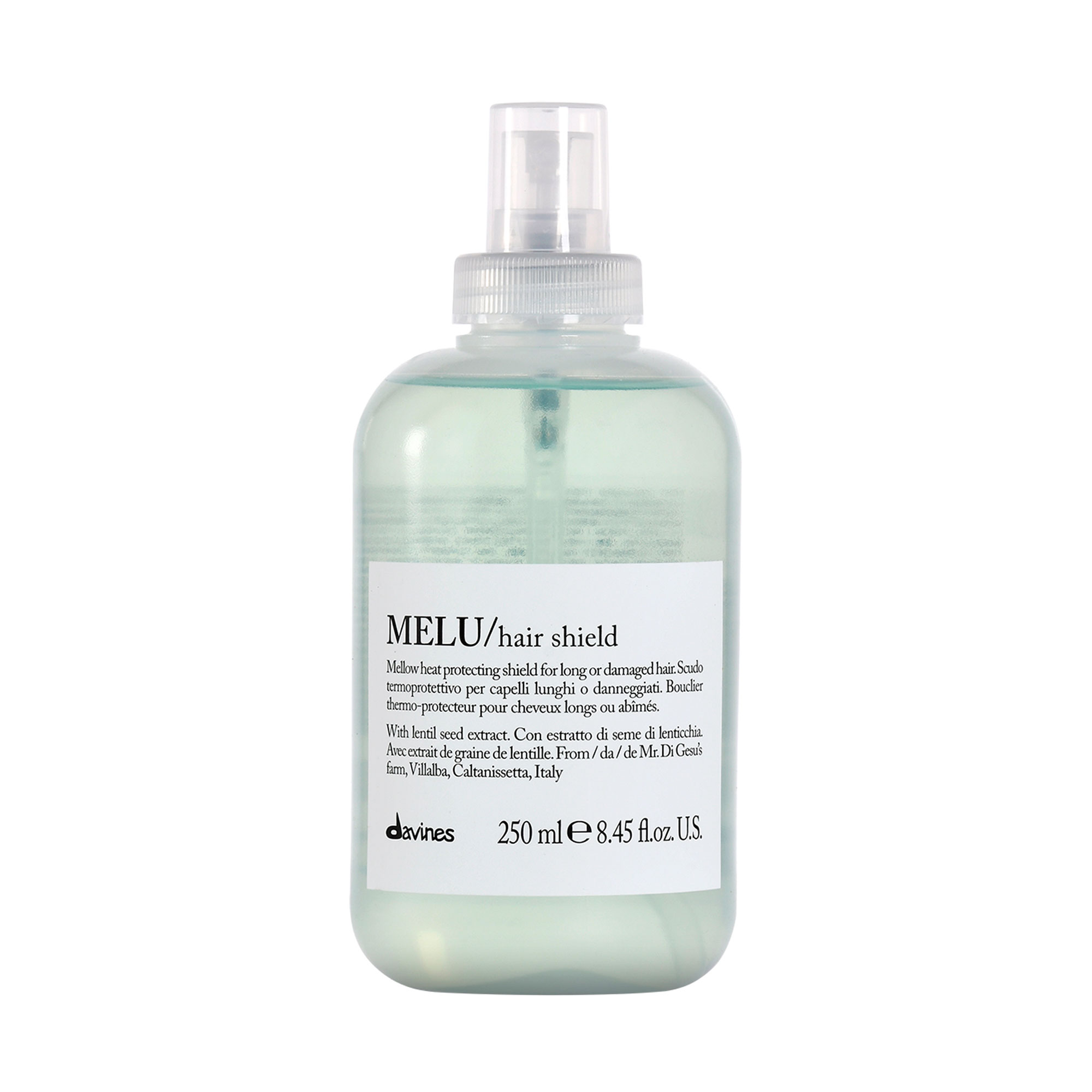 Термозахисний спрей для волосся Davines Melu Hair Shield, 250 мл