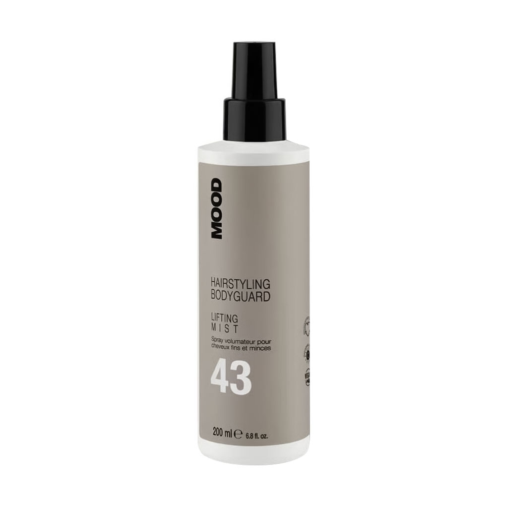 Термозахисний спрей Mood Hairstyling Bodyguard 43 Lifting Mist для прикореневого об'єму волосся, 200 мл