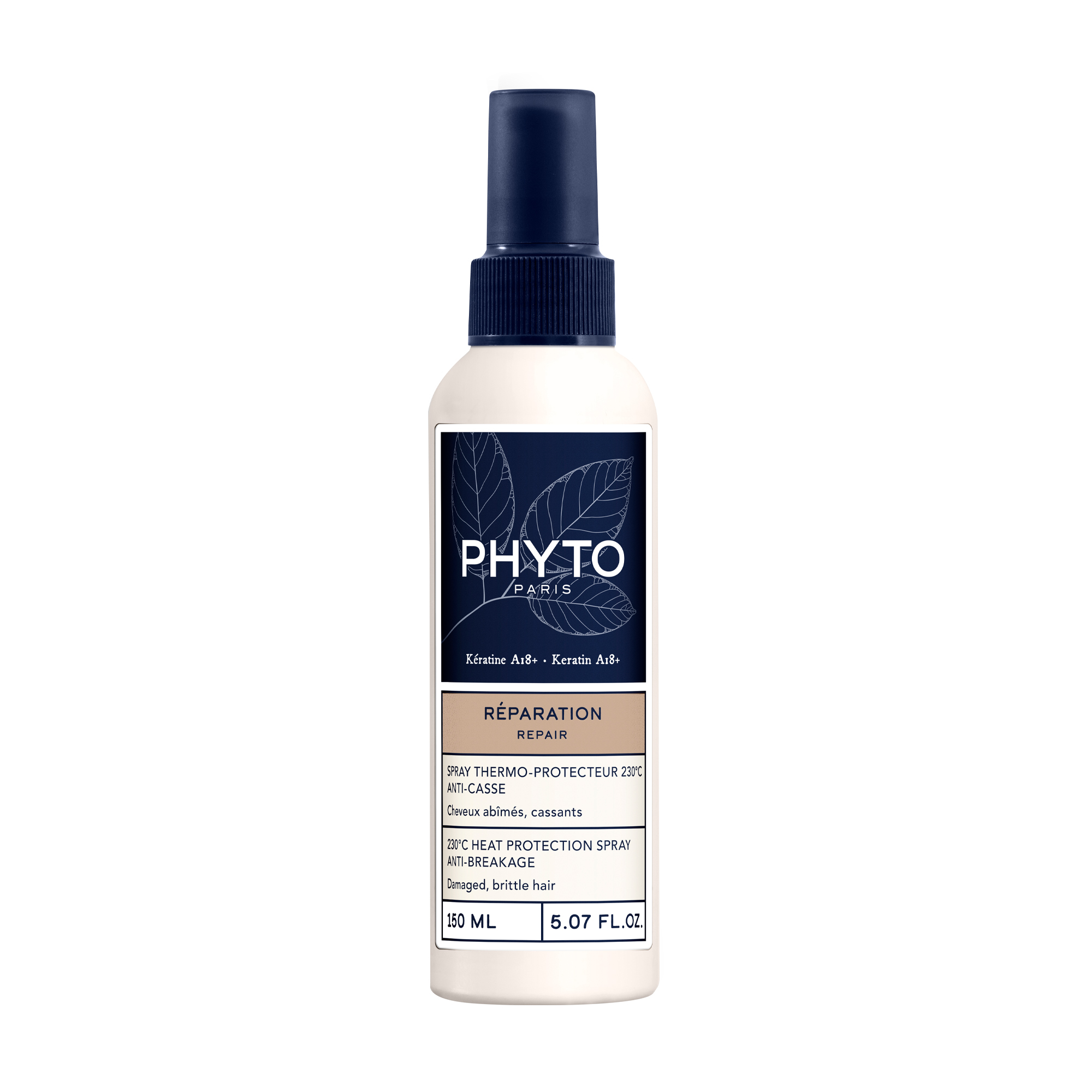 Термозахисний спрей Phyto Repair 230°C Heat Protection Spray Anti-Breakage для пошкодженого та ламкого волосся, 150 мл