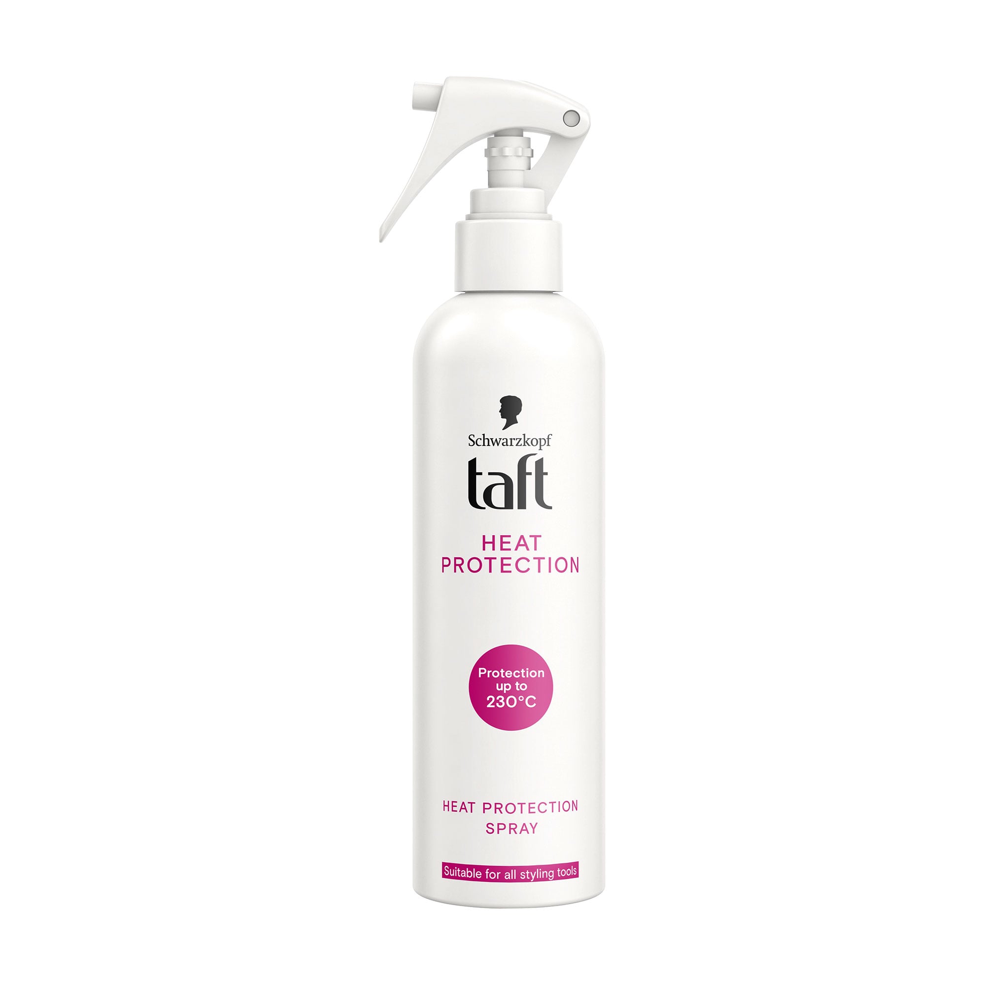 Термозахисний спрей Taft Heat Protection для захисту волосся від високих температур до 230 °C, 250 мл