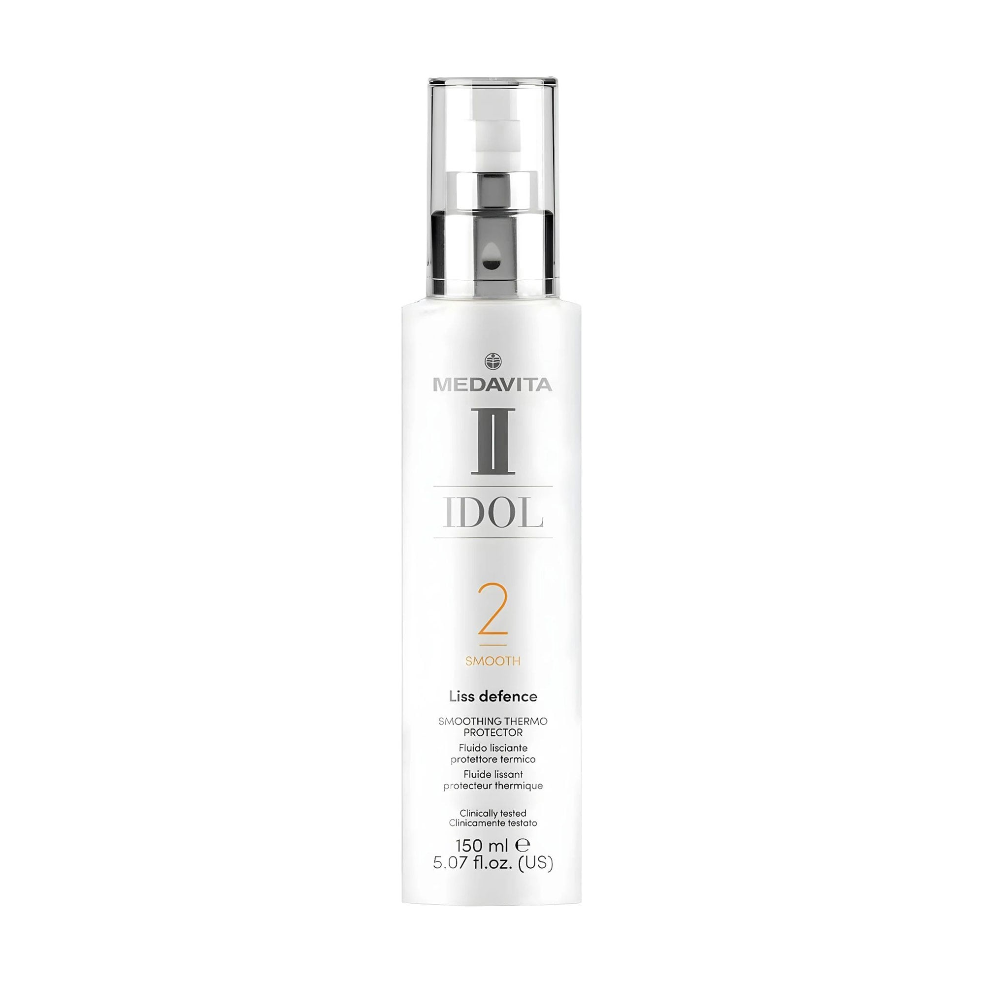 Термозахисний засіб для волосся Medavita Idol Smooth Liss Defence Smoothing Thermo Protector, 150 мл