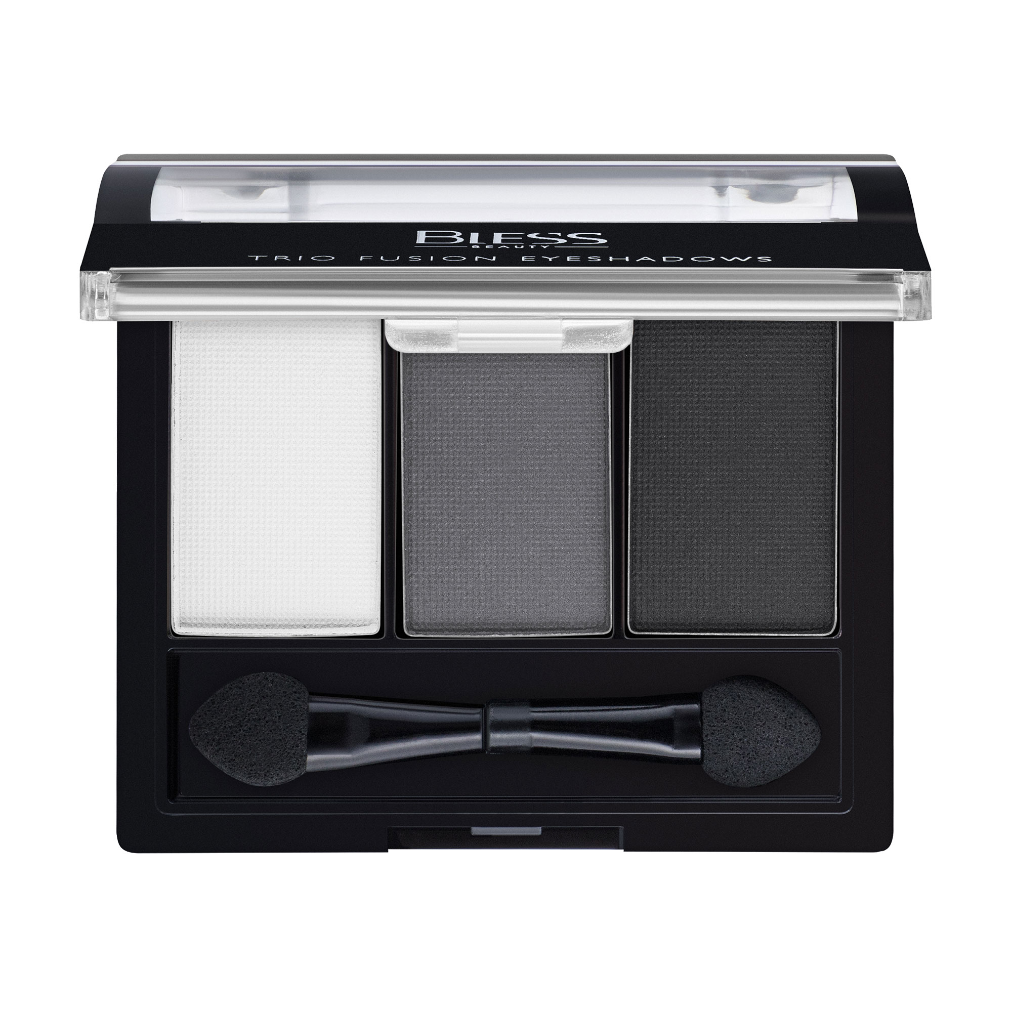 Тіні для повік Bless Beauty Color Effect Trio Fusion 04, 3.9 г