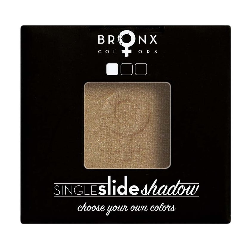 Тіні для повік Bronx Colors Single Slide Shadow SCS03 Bronze, 2 г